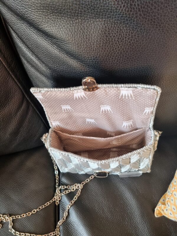 Bolso Espiga de Plata