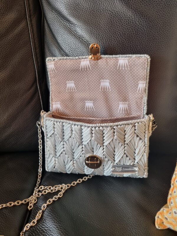 Bolso Espiga de Plata