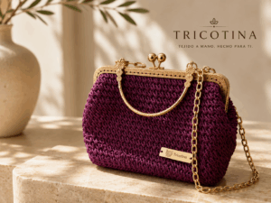 Bolso Vintage Burdeos