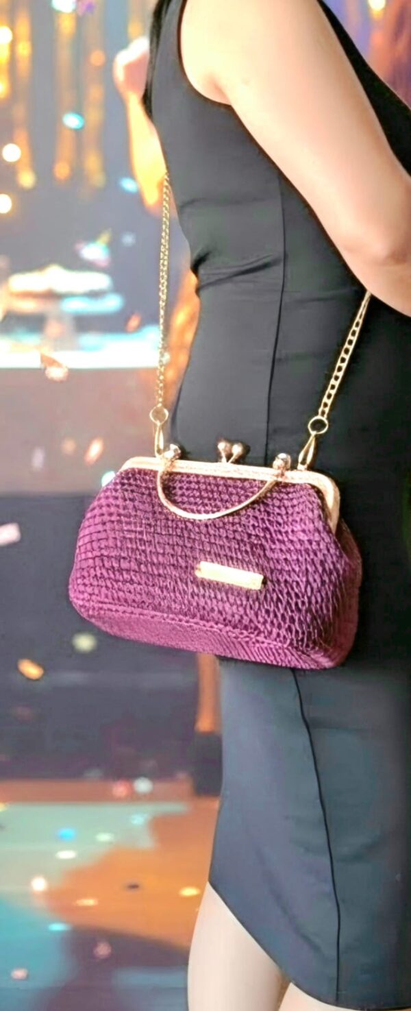 guinda1 Bolso Vintage Burdeos