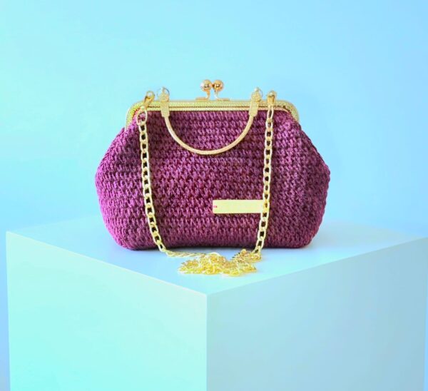 guinda3 Bolso Vintage Burdeos
