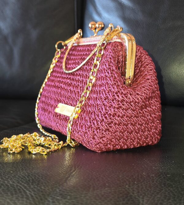 guinda4 Bolso Vintage Burdeos